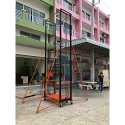 นั่งร้านไฟฟ้าแบบเคลื่อนย้าย - ยกง่าย สะดวกทุกงาน Electric Mobile Scaffold