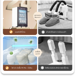 เครื่องอบรองเท้าอัจฉริยะ (Shoe Dryer and Sterilizer)